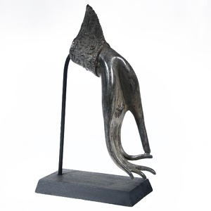 A bronze Buddha hand casting